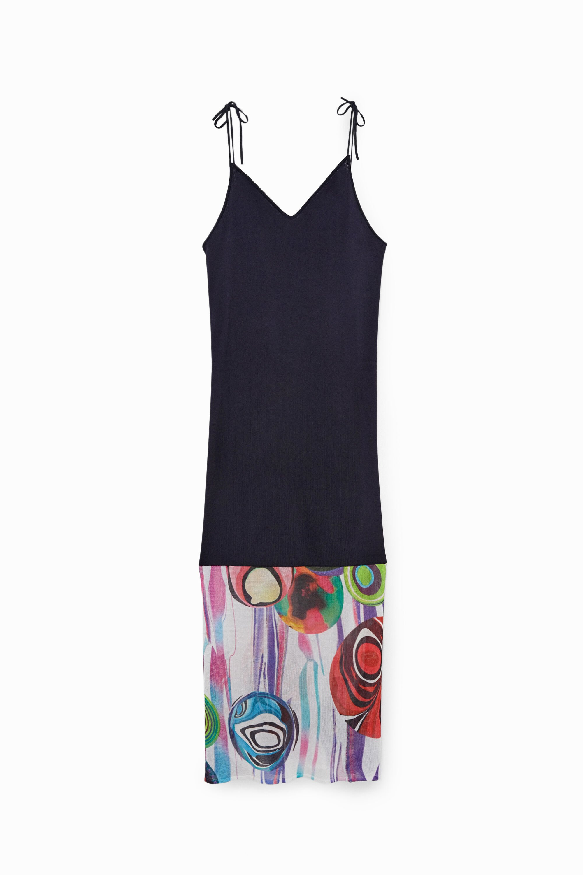 Robe ourlets imprimés