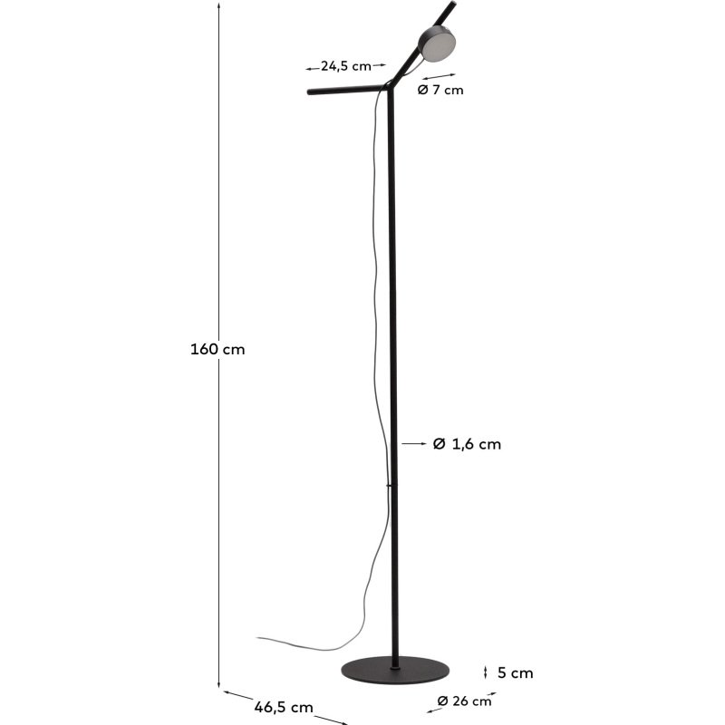 Lampe a poser orey l00028rr01
