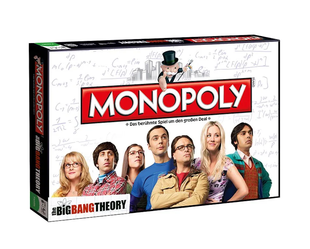 Monopoly The Big Bang Theory TBBT Gesellschaftsspiel Brettspiel Spiel Deutsch