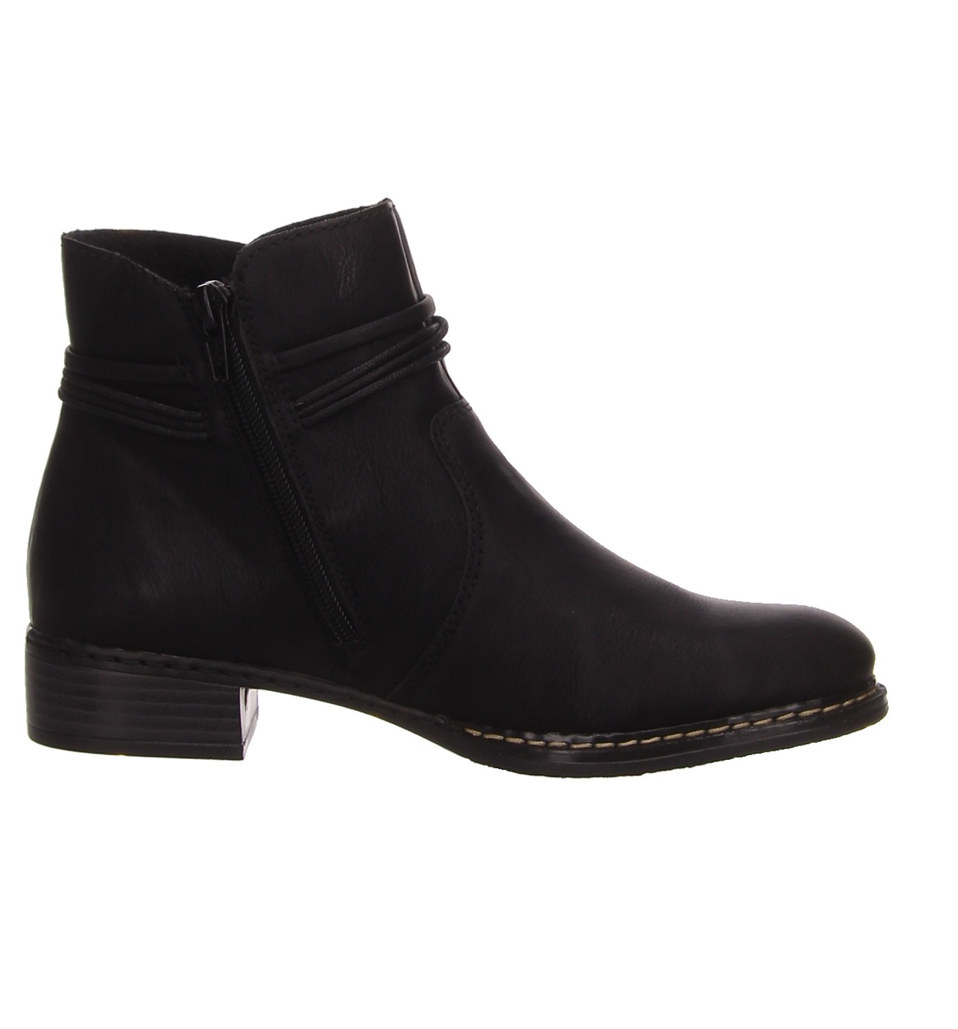 Rieker Stiefeletten schwarz schwarz