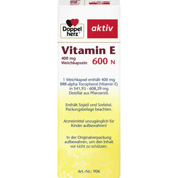 Vitamin E 600 N Kapseln