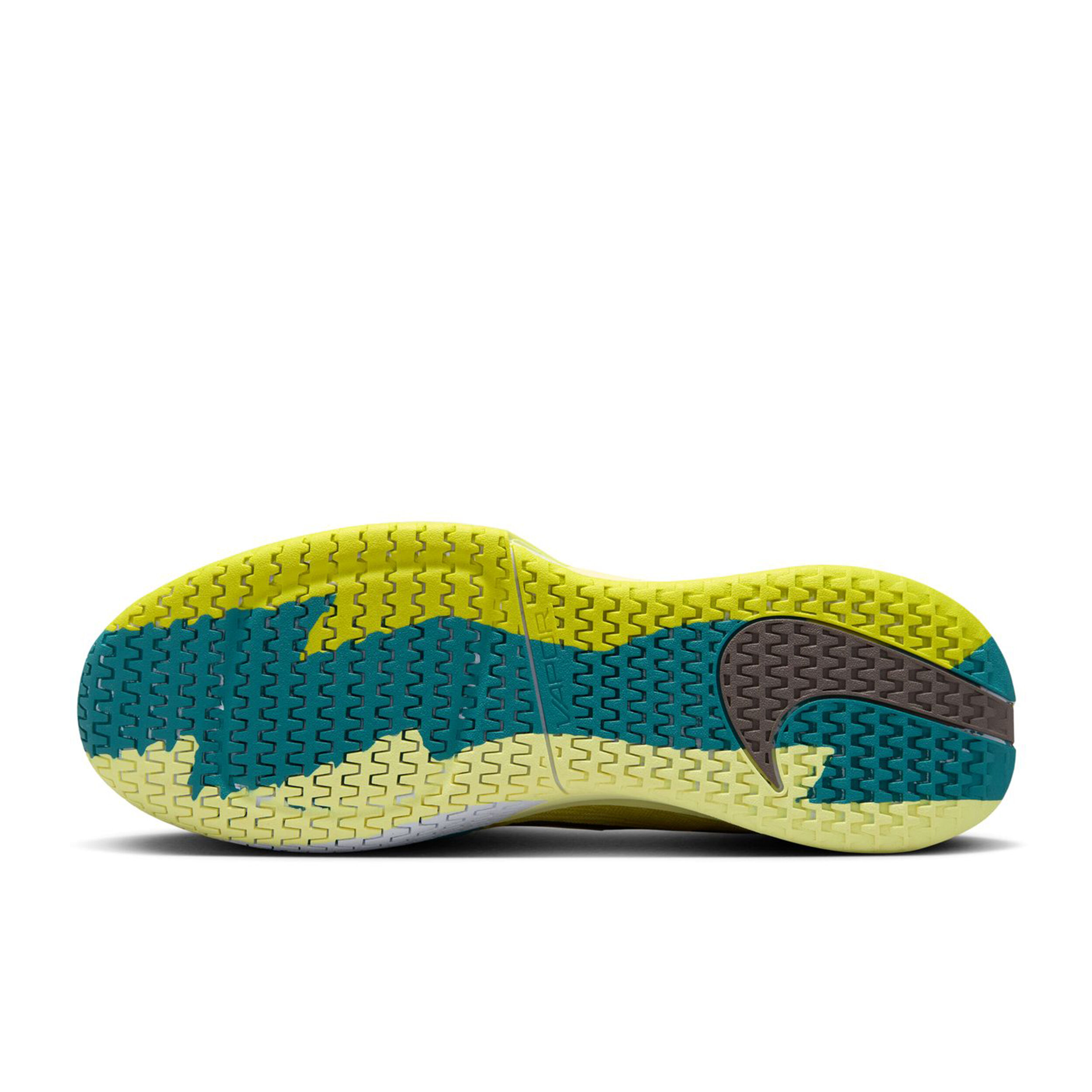 Nike Vapor Pro 3 PRM Chaussures Toutes Surfaces Hommes - Jaune Citron , Turquoise