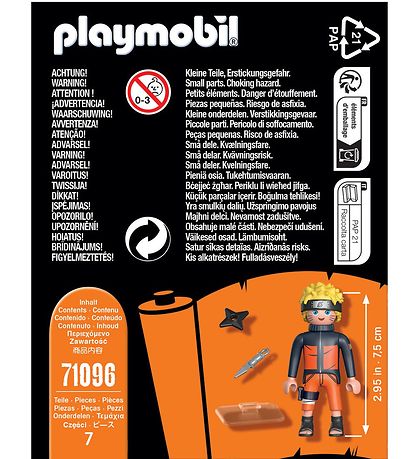 Playmobil Naruto - Naruto - 71096 - 7 Teile