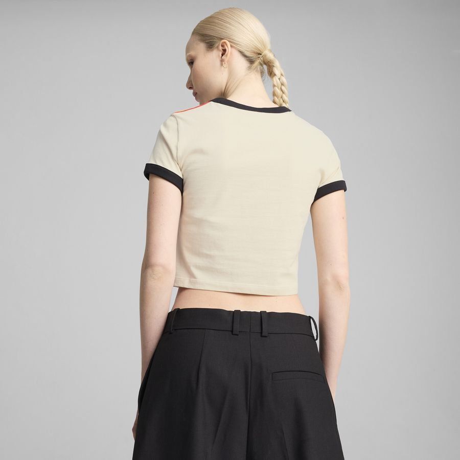 Puma EQUAL LOVE CONFEDERATION Kurzes figurbetontes T-Shirt mit Grafik
