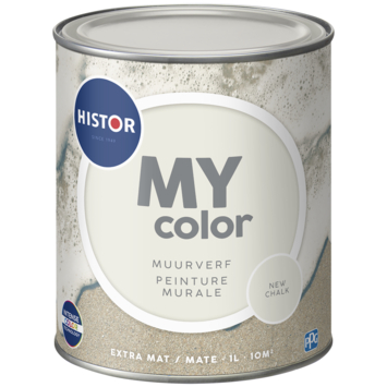 Histor My Color muurverf extra mat new chalk 1 liter