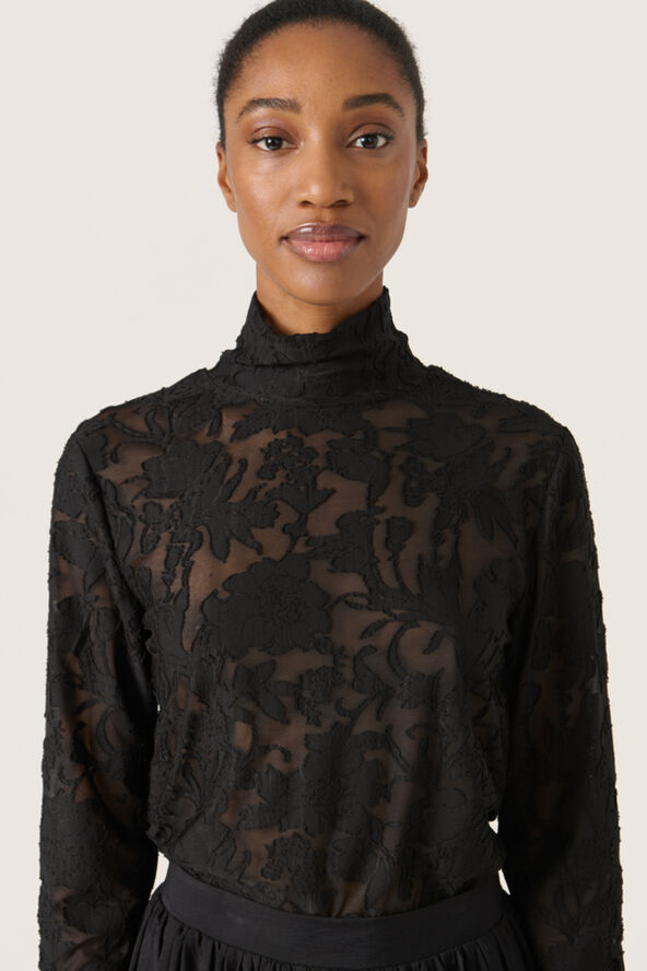 Soaked in Luxury SLCamine Tee Black