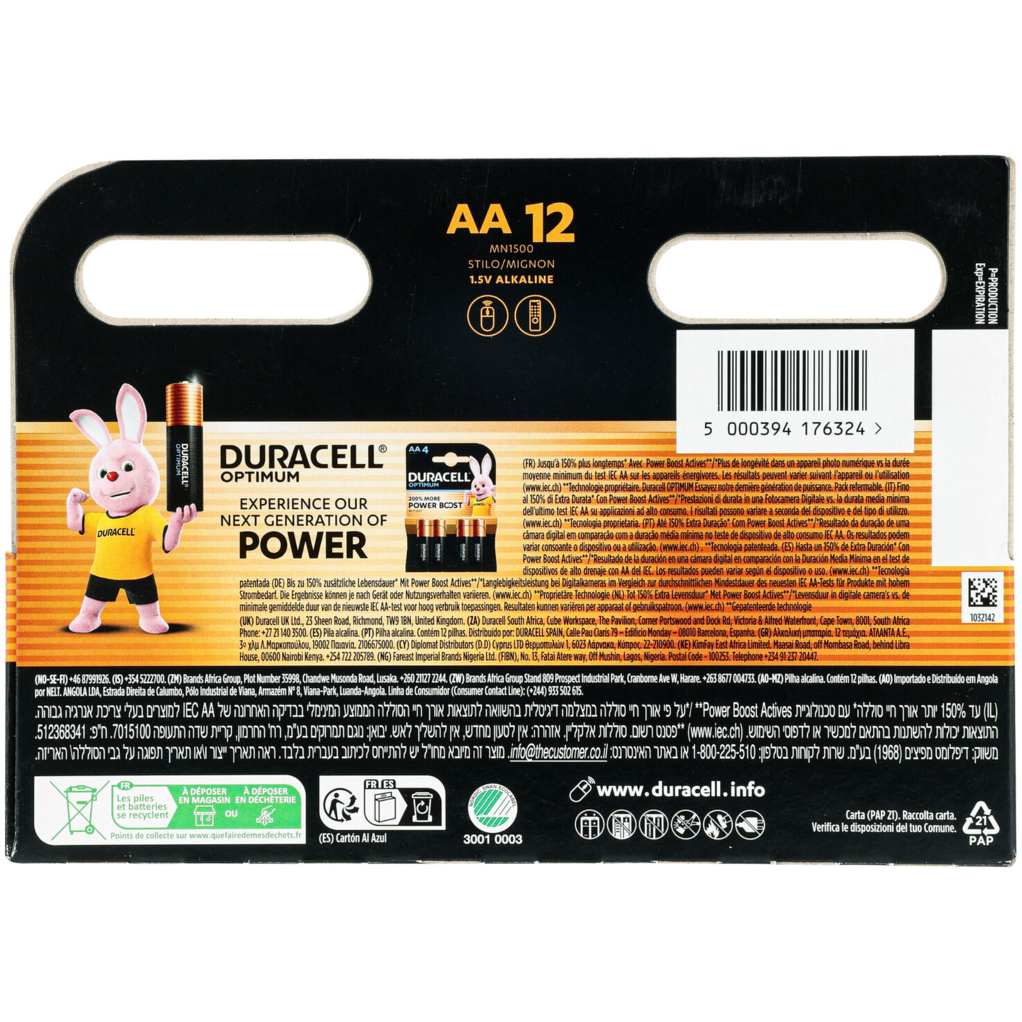 Duracell Batterien Plus AA/LR6 12 Stück