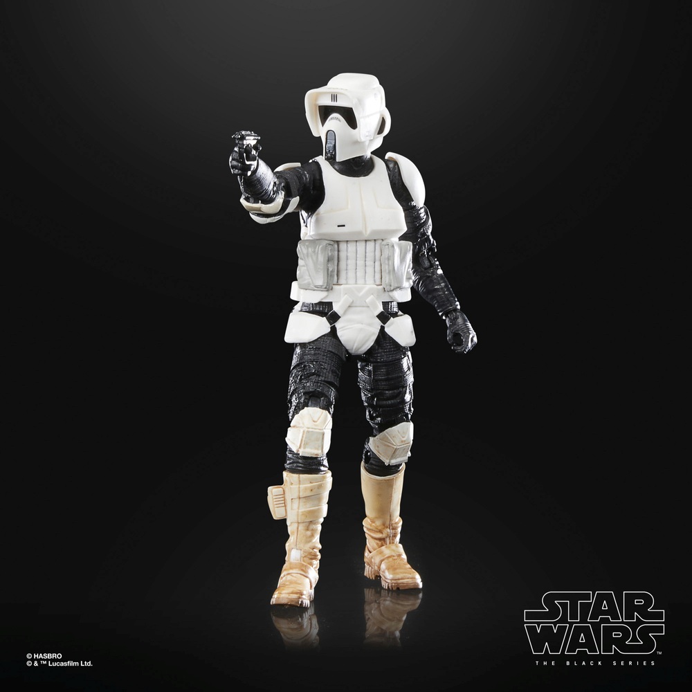 Star Wars The Black Series Biker Scout Actionfigur und Zubehör