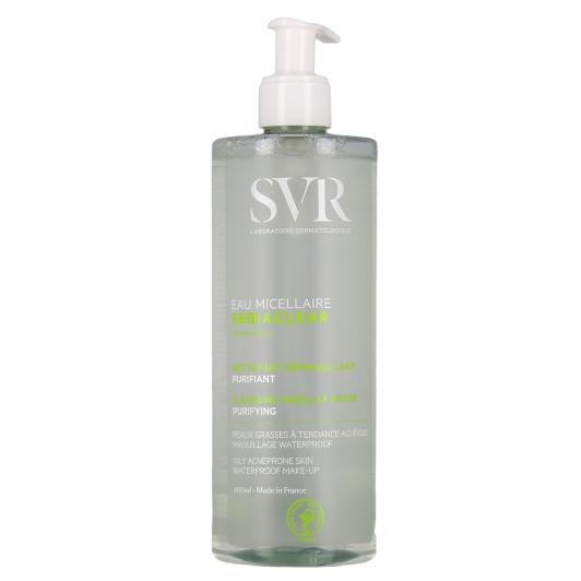 Eau micellaire Sebiaclear SVR - Peaux mixtes à grasses