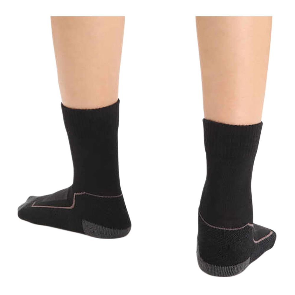 Icebreaker HIKE+ - Chaussettes Femme blk/monson/mink