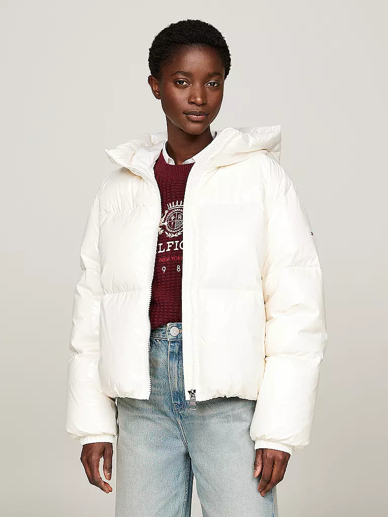TOMMY HILFIGER Daunenjacke NEW YORK weiss