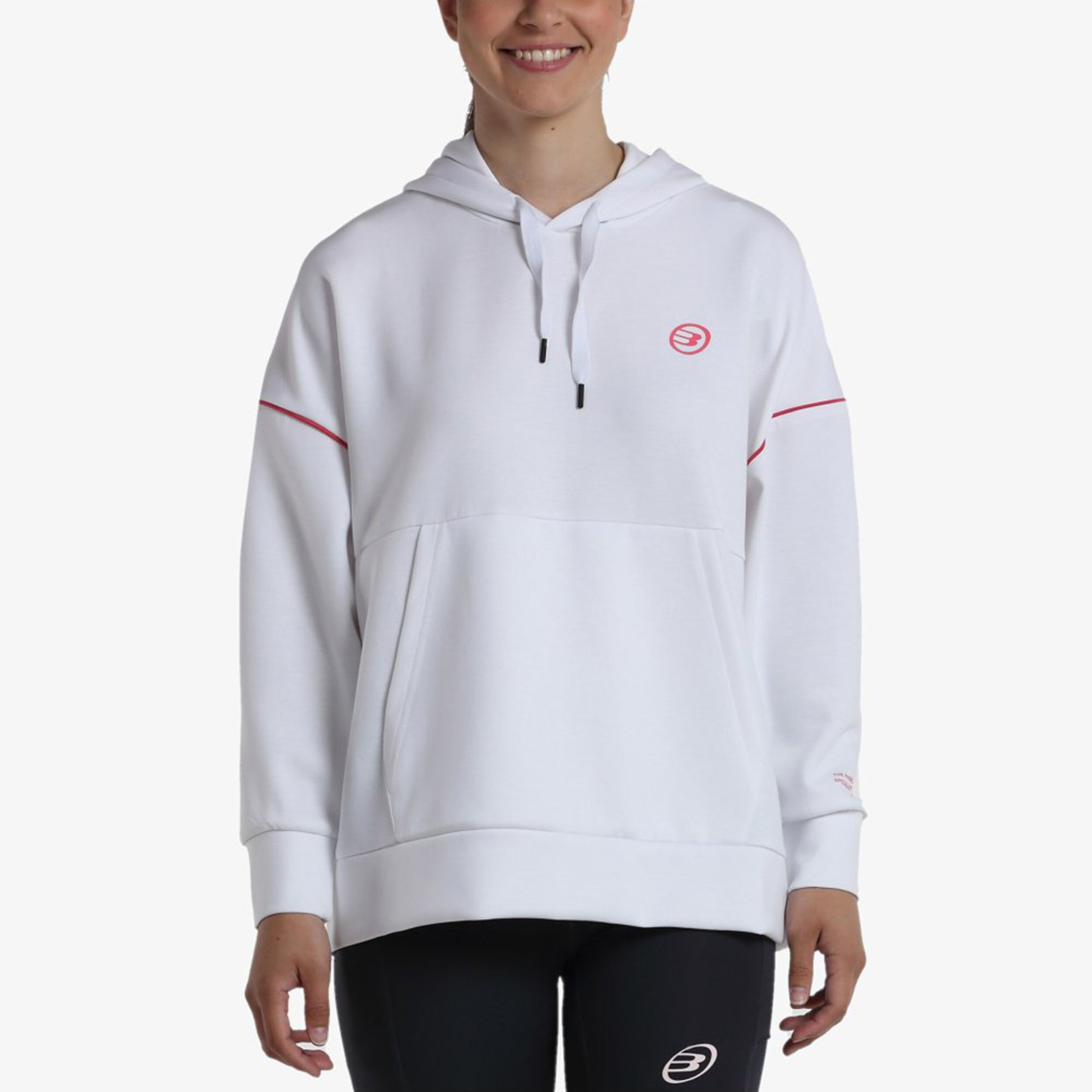 Bullpadel Eluis Sweat À Capuche Femmes - Blanc