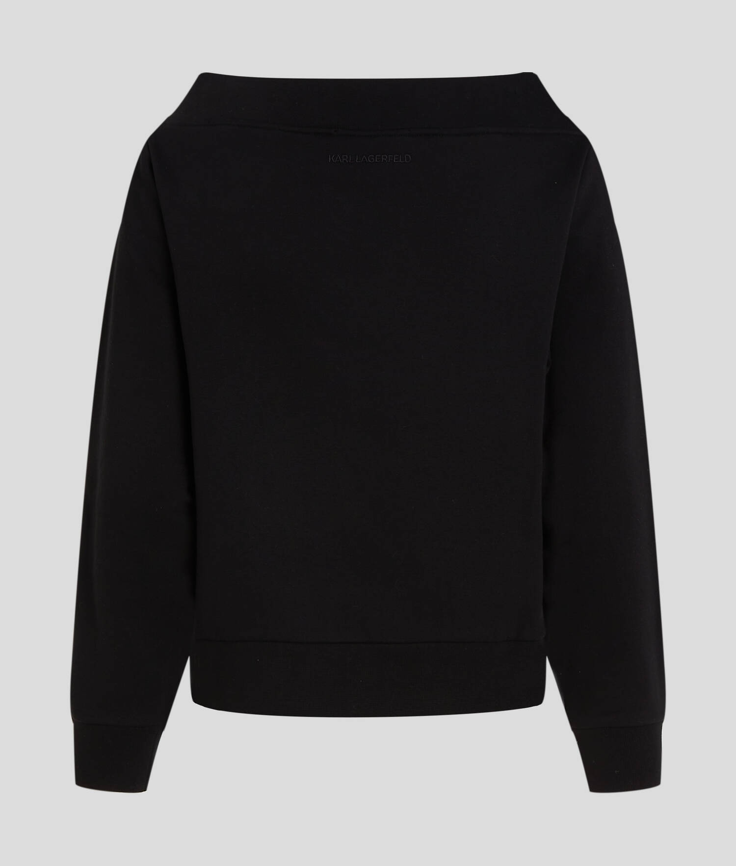 SWEAT-SHIRT À STRASS KARL SIGNATURE