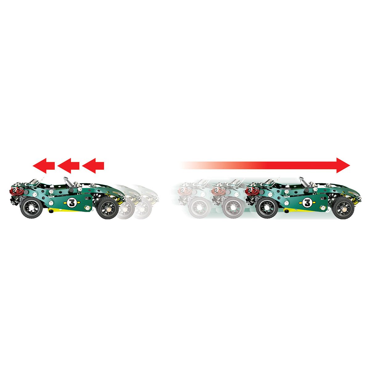 Cabriolet à rétro friction