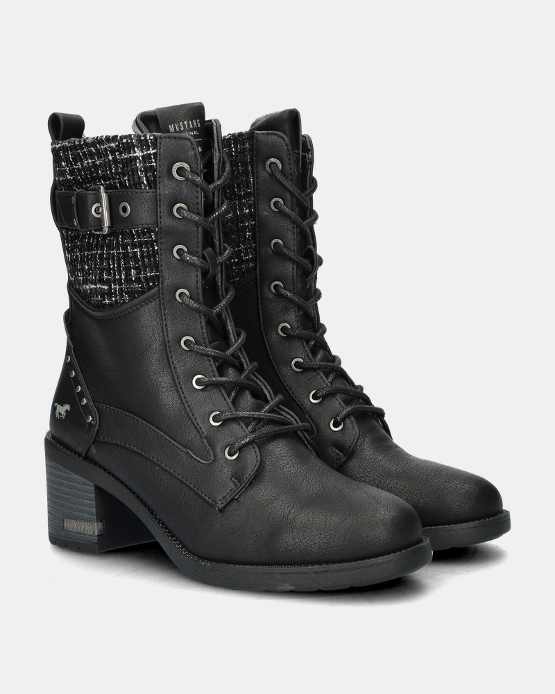 Mustang Veterboots  - zwart