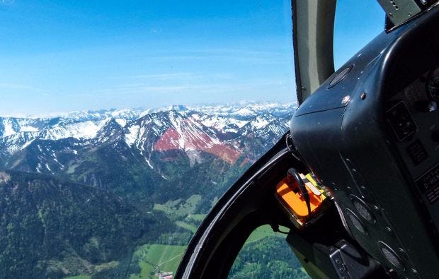 Hubschrauber-Rundflug ab Trier-Föhren als Geschenk