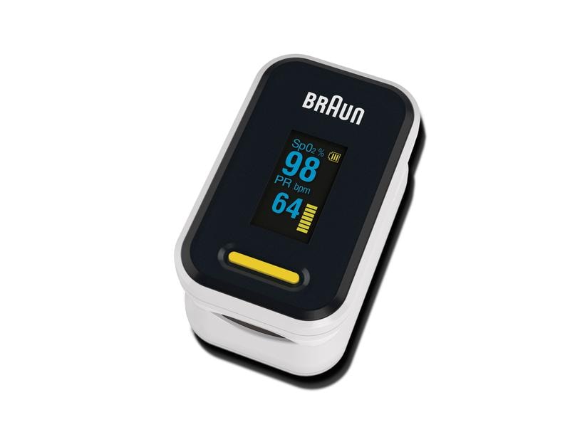 Braun Pulsoximeter 1 Sauerstoffsättigungs Messgerät