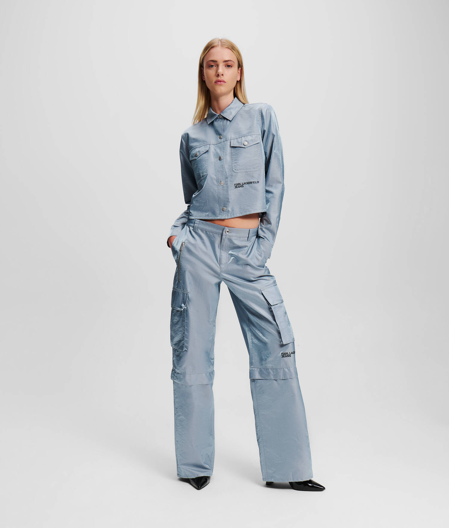 PANTALON CARGO IRISÉ KLJ