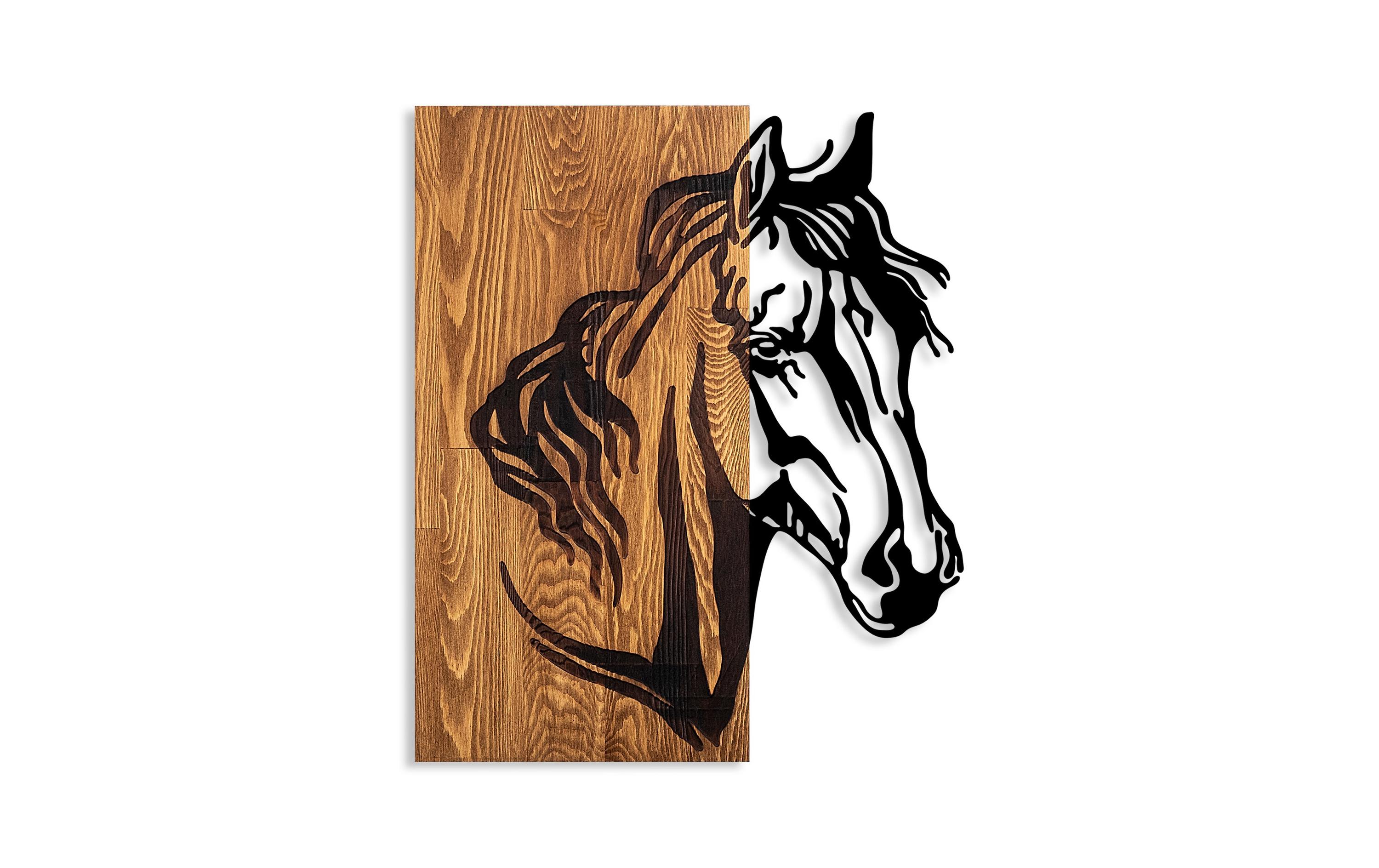 Bild Pferd 48 cm x 57 cmWanddekoration