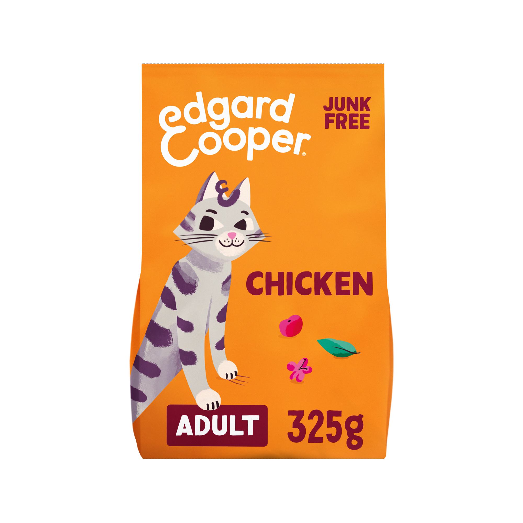 Edgard & Cooper Adult Cat - Vrije Uitloop Kip - Kibbles
