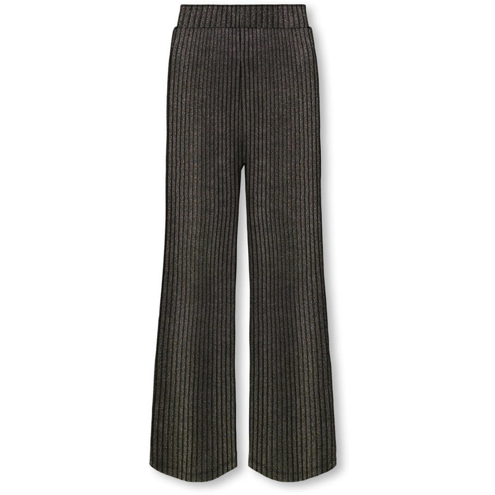 Køb kids ONLY Black Lurex Light Gold/Silver/Wide Stripe Kogqueen Glitter Bukser Bf Jrs