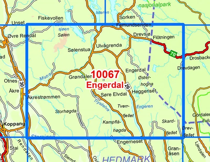 Nordeca Norge-serien 1:50 00 Norge-serien