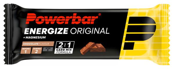 Barre énergétique Powerbar Energize Original Chocolat - 55g