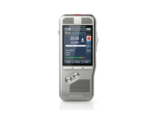 Philips Pocket Memo DPM8300 - Stemmeoptager - 200 mW - 4 GB