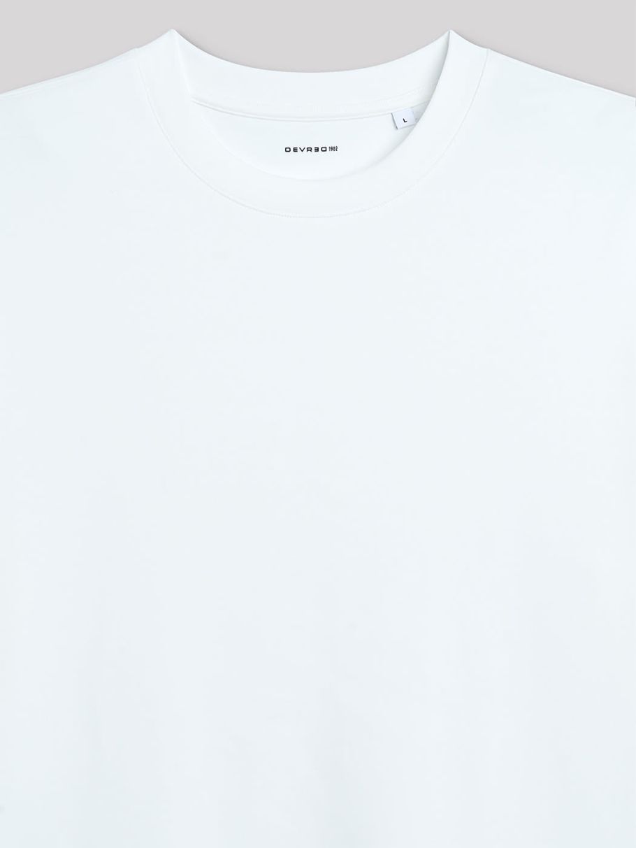 Tee-shirt col rond uni