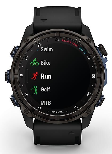 GARMIN - ORDINATEUR DE PLONGEE DESCENT MK3i BRACELET NOIR