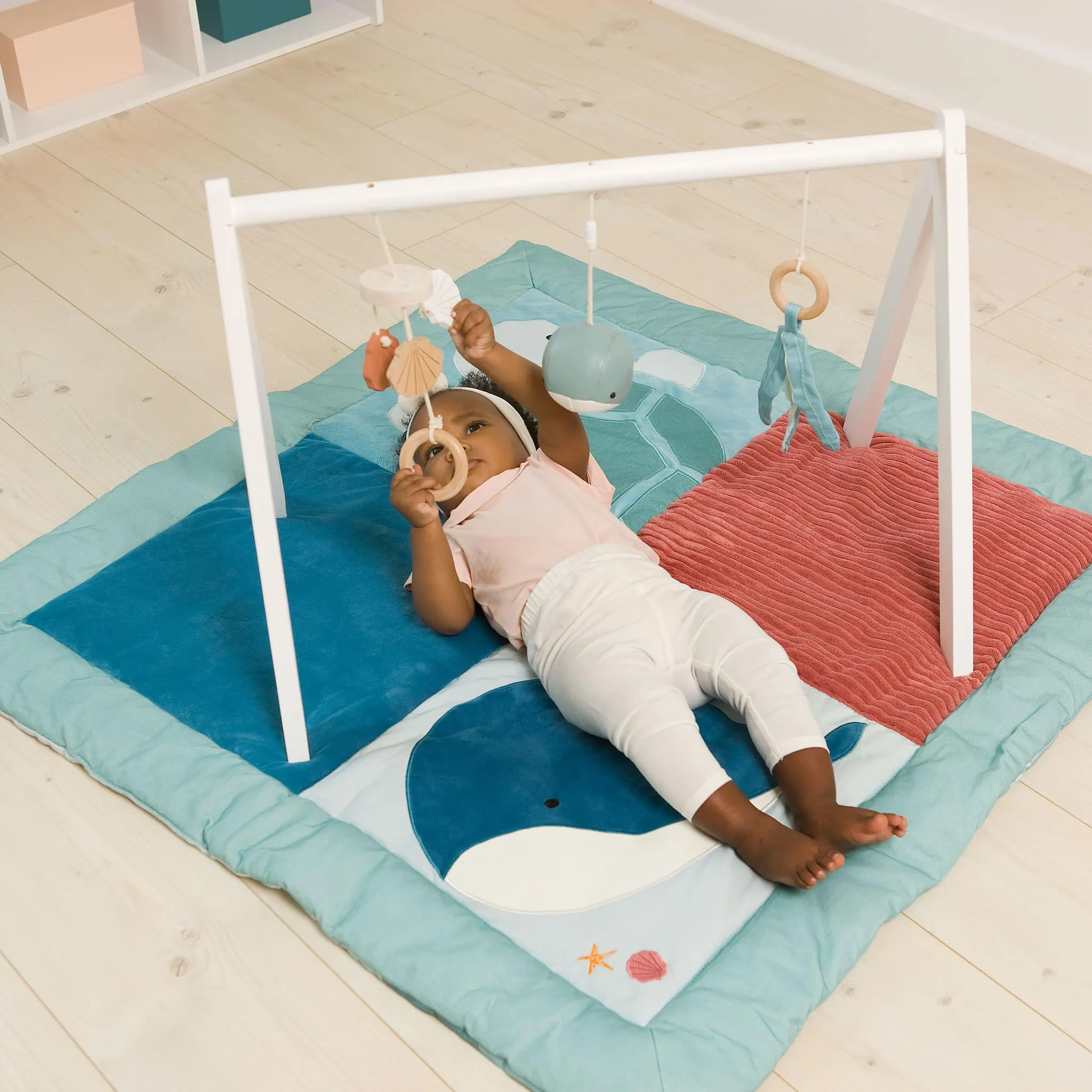 LittleBigFriends Arche d'Activités en Bois - Océan