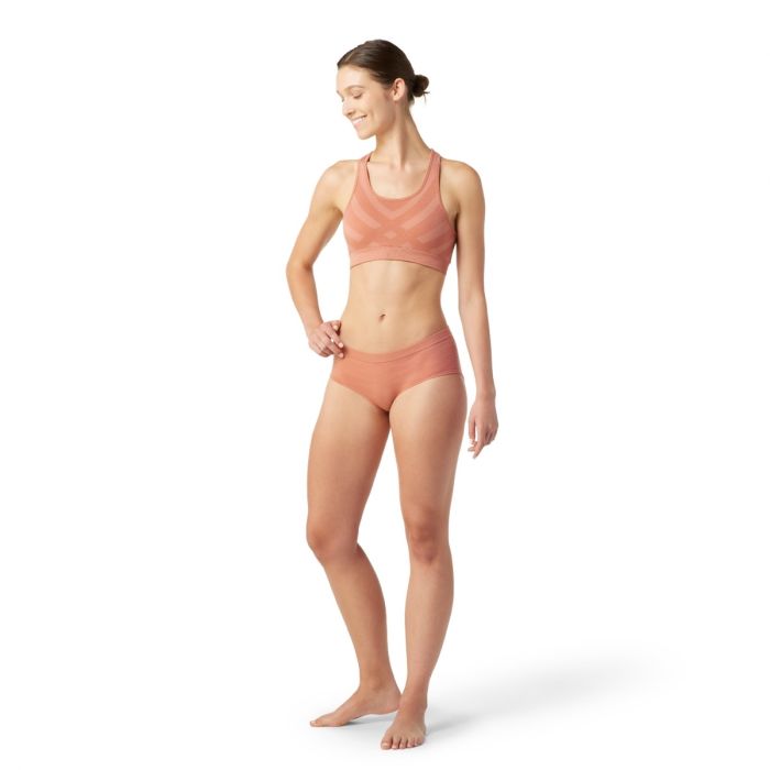 Smartwool Dame Undertøj og basislag Merino Sport Seamless Hipster Boxed Rød