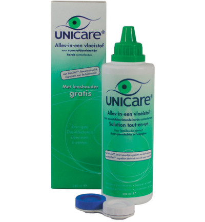 Unicare Alles-in-een vloeistof harde lenzen (240 ml)