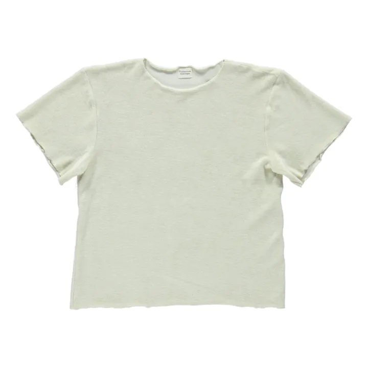 Poudre Organic T-shirt Eponge Coton Bio Bouleau | Gris