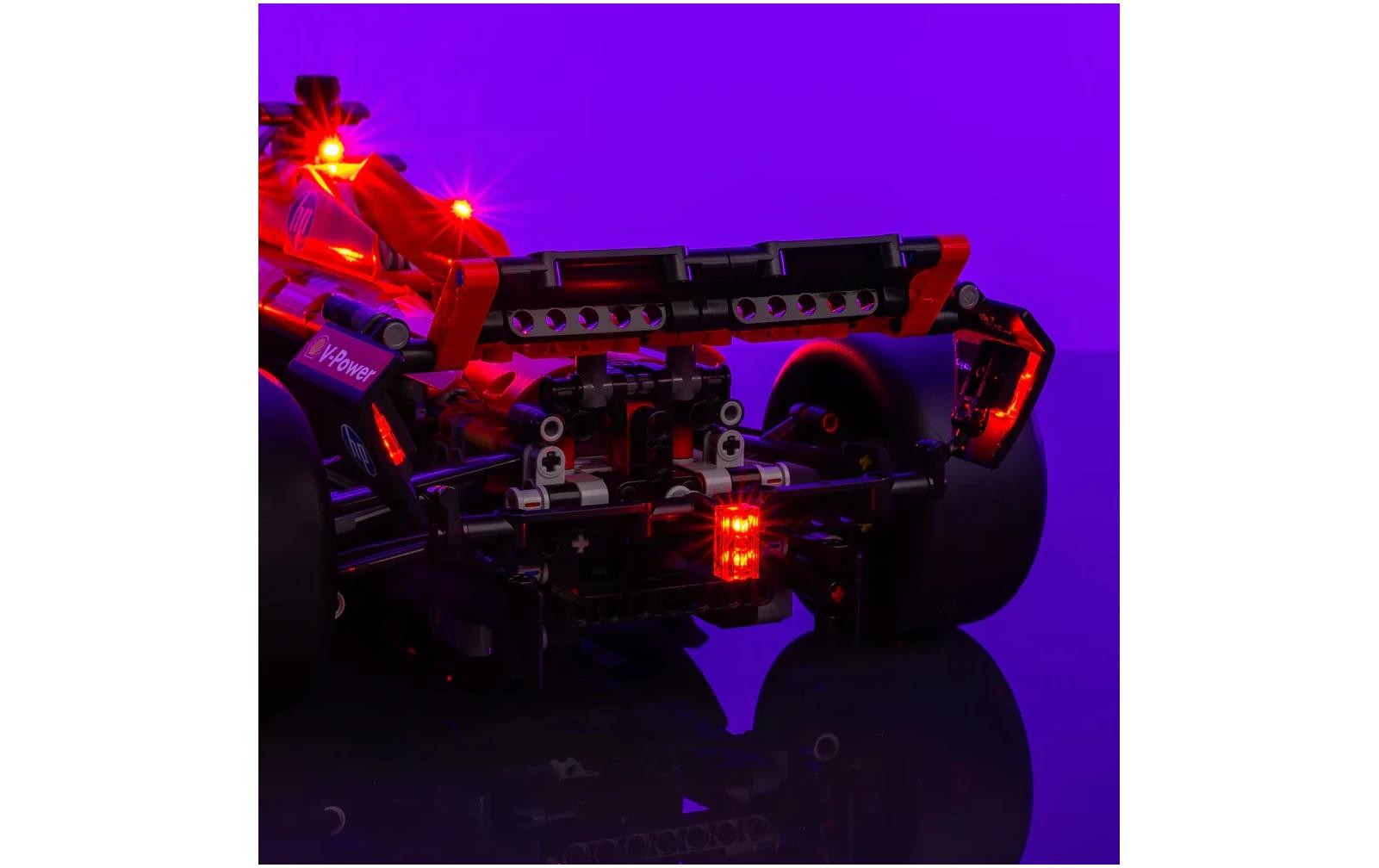 LED-Licht-Set für LEGO® F1 Rennauto LMB 2.0 103727Licht-Set für Lego F1 Rennauto 42207