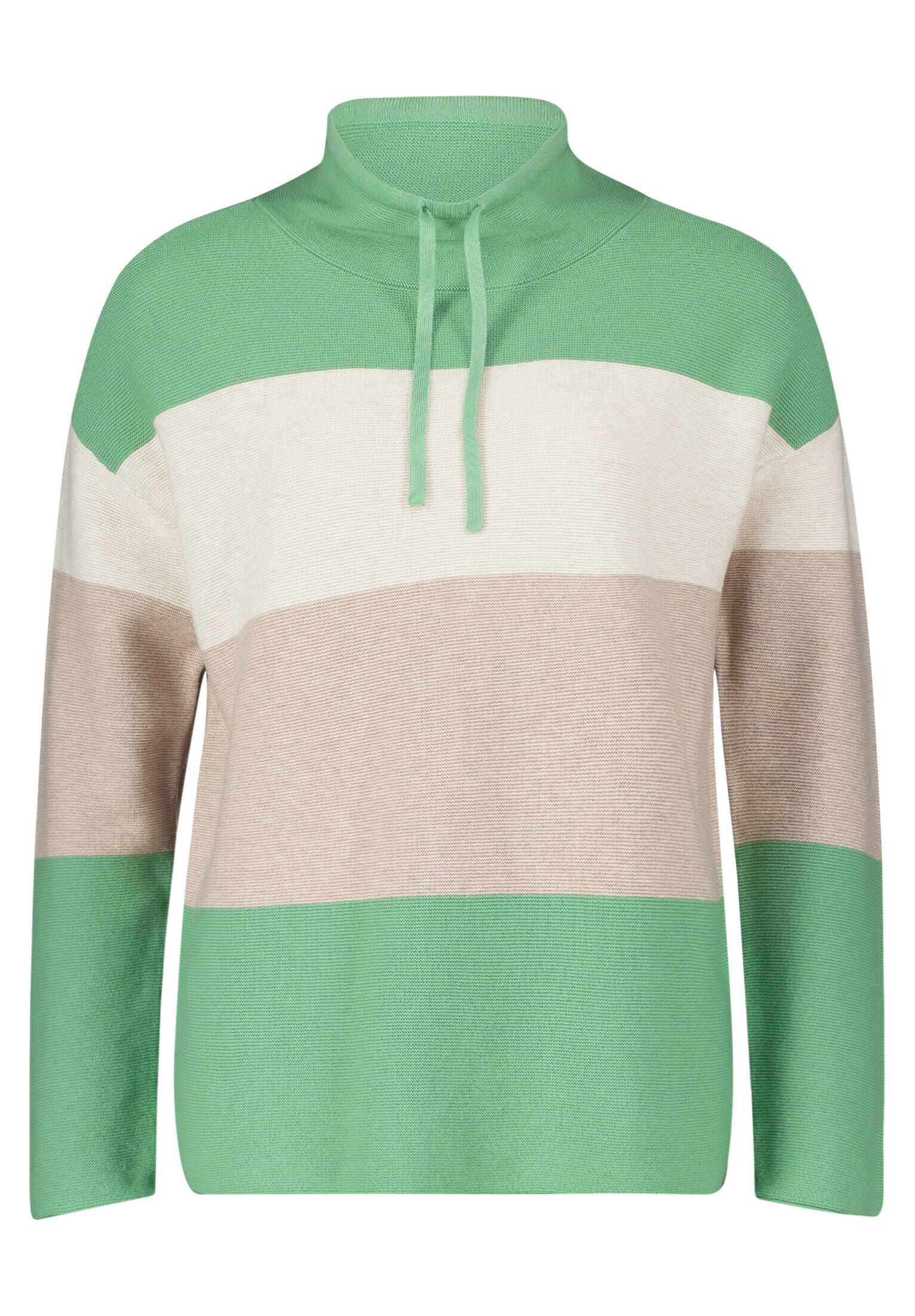 Betty & Co| Damen Strickpullover mit Color Blocking