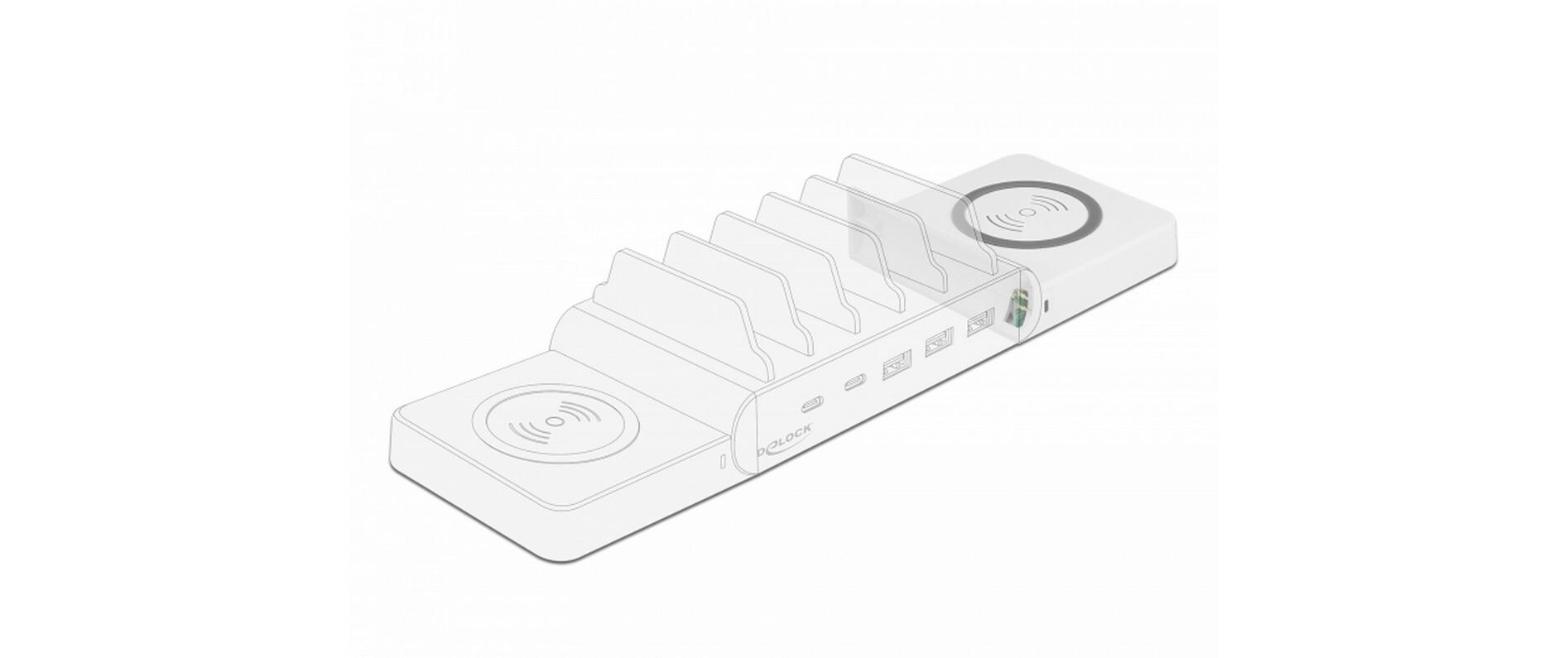 Ladestationzubehör zu USB LadegerätKabelloses Ladegerät für Delock USB Ladestation