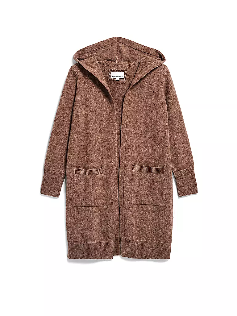 ARMEDANGELS Strickjacke WARMAA camel