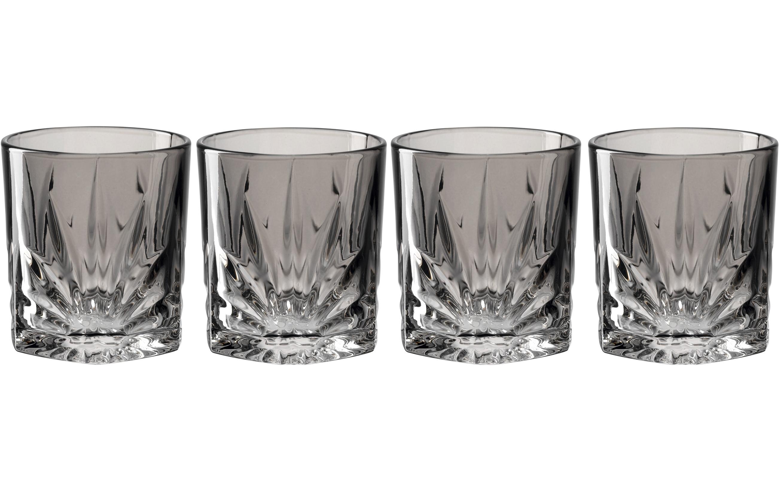 Whiskyglas Capri 330 ml, 4 Stück, GrauWhiskygläser Set