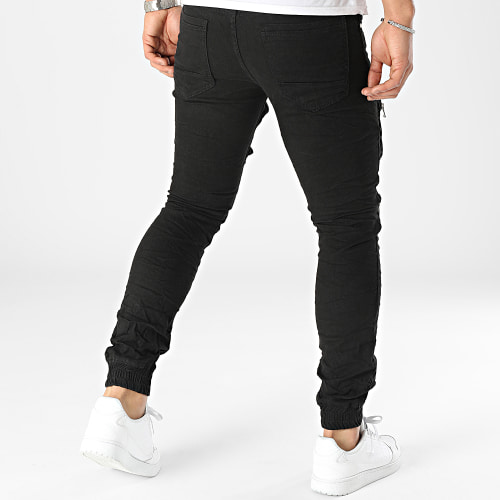 Jean Slim Cargo Noir