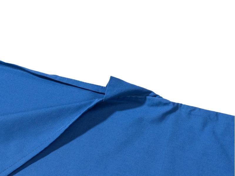 KOOR Schlafsackeinlage Bozoolo Blau Baumwolle 80 x 220 cm Innenschlafsack für mehr Wärme und Komfort