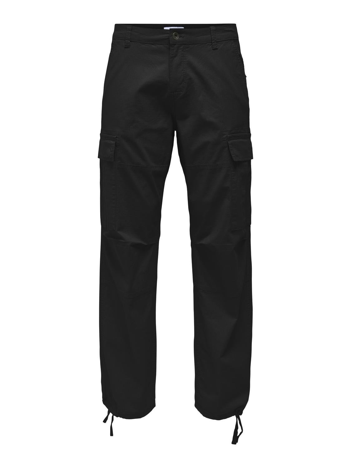 ONSRAY Locker geschnitten Hose Black