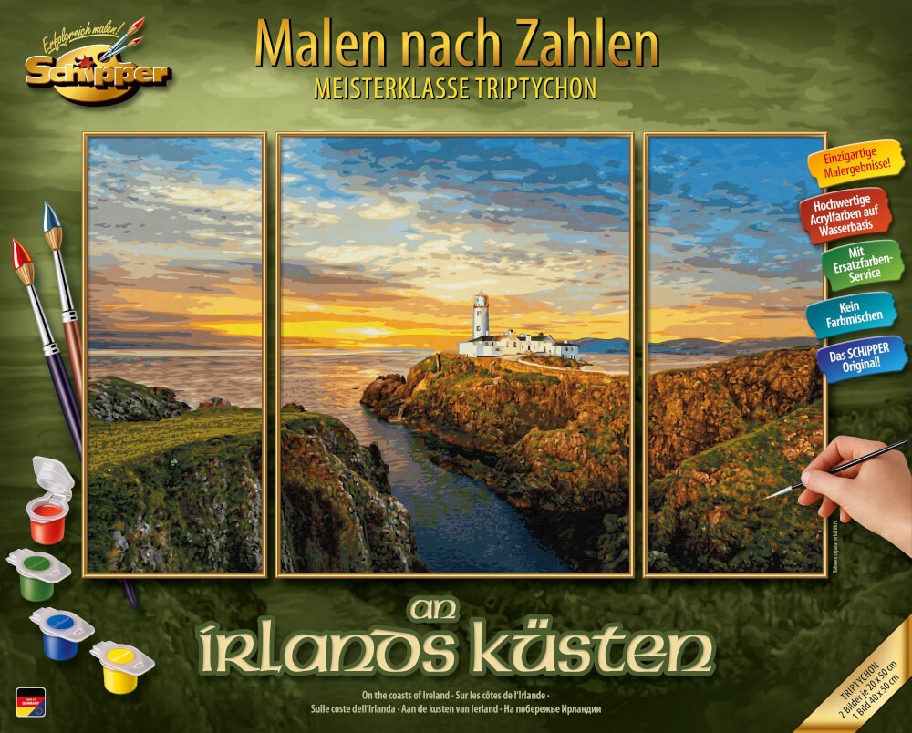 Malen nach Zahlen - An Irlands Küsten