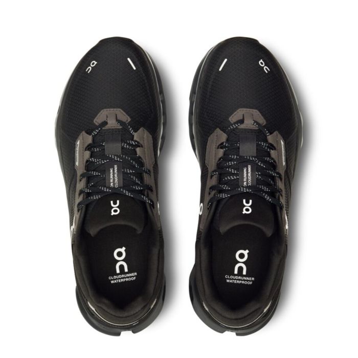 On Herre Løbesko Cloudrunner 2 Waterproof Sort