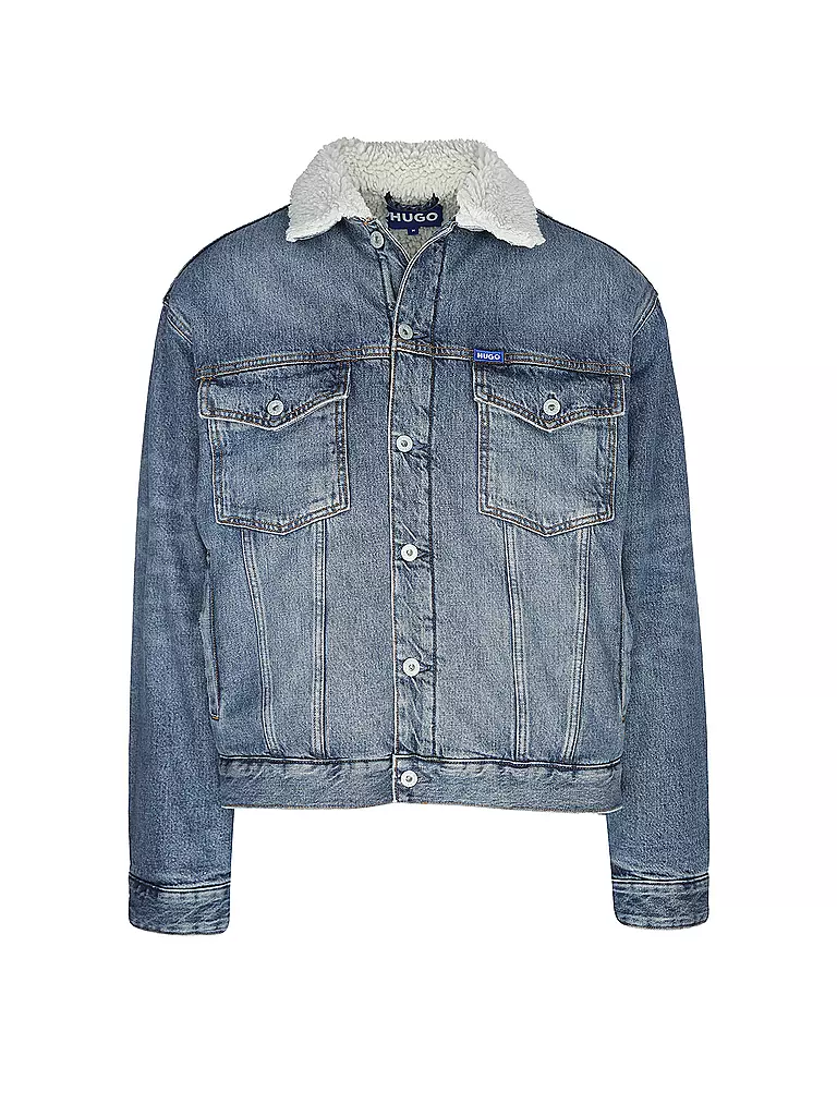 HUGO Jeansjacke DEX blau
