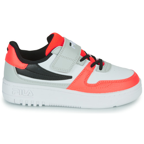 Fila - FXVENTUNO velcro kids - Blanc / Gris / Rouge / Noir