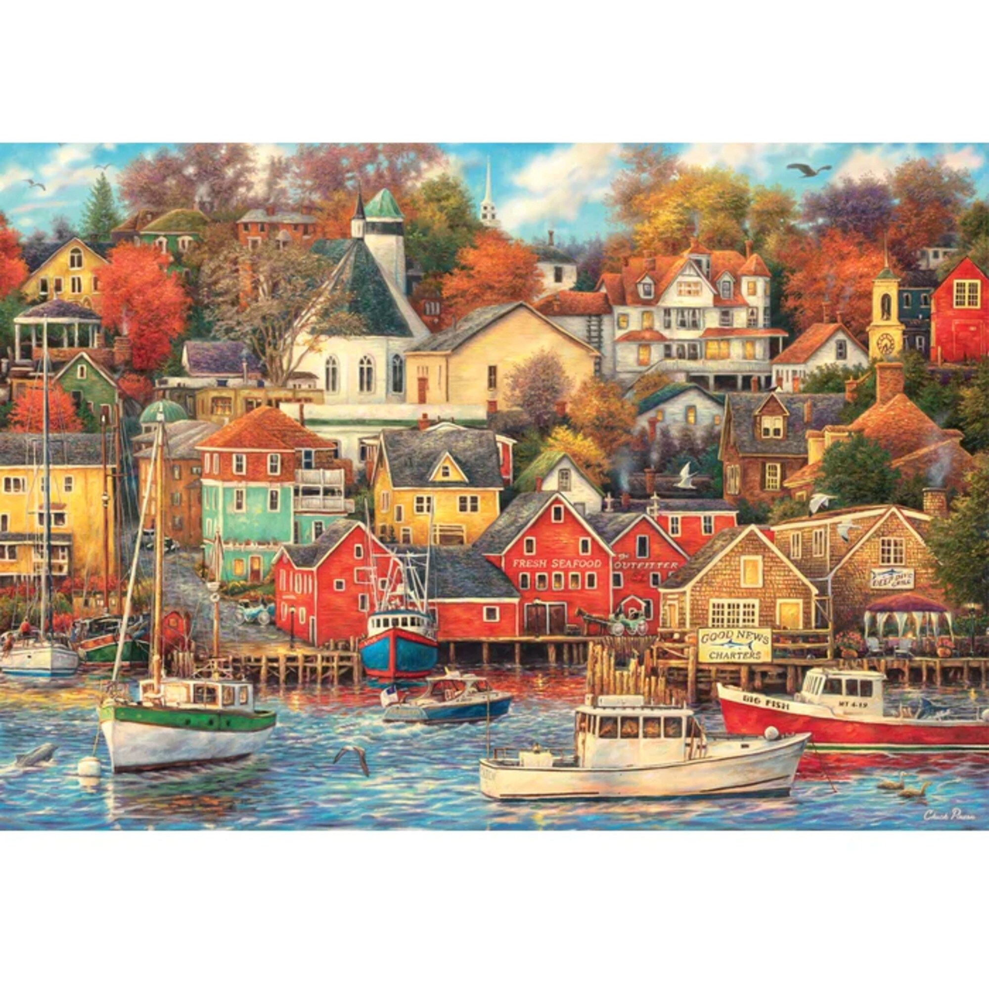 Clementoni Puzzle High Quality Collection - Good Times Harbor