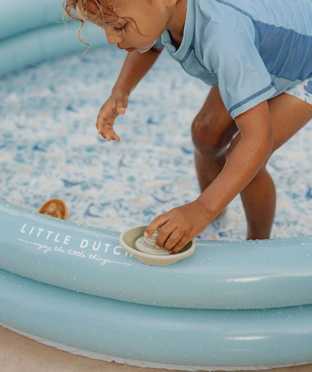 LITTLE DUTCHpiscine gonflable ocean dreams bleu 150 cm