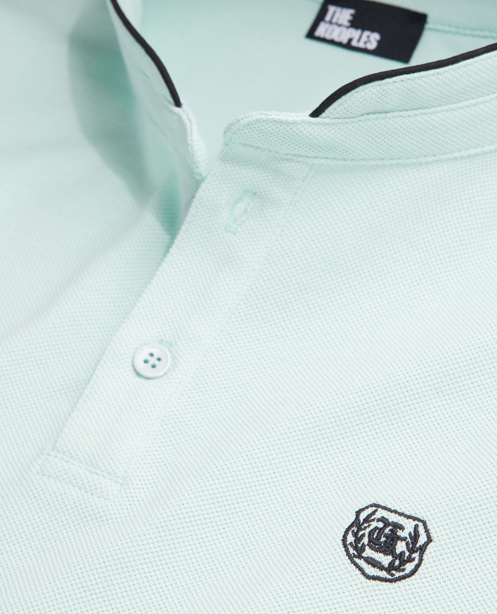Polo vert en coton