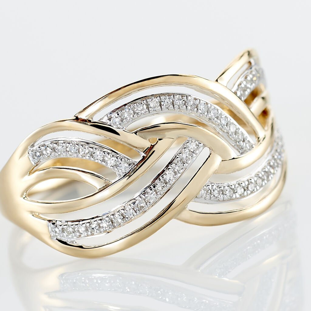 Bague Leopoldine Or Jaune Diamant